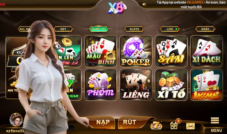 Game bài X8: Khởi nguồn đam mê, đỉnh cao săn thưởng